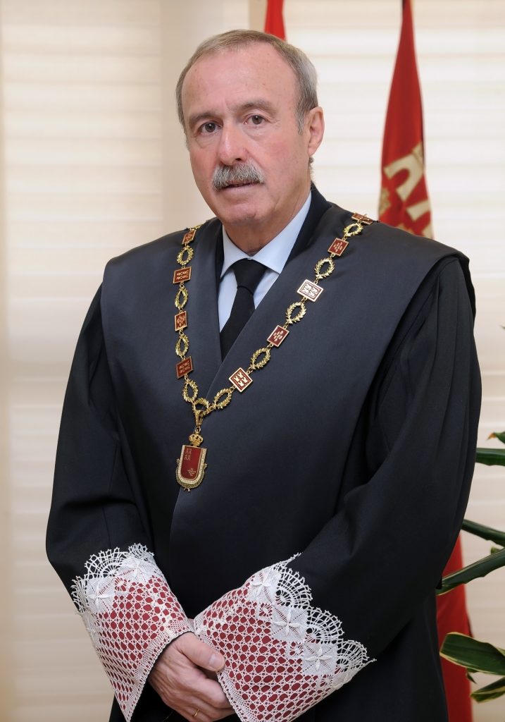 Don Antonio Gómez Fayrén, Presidente del Consejo Jurídico de la Región de Murcia
